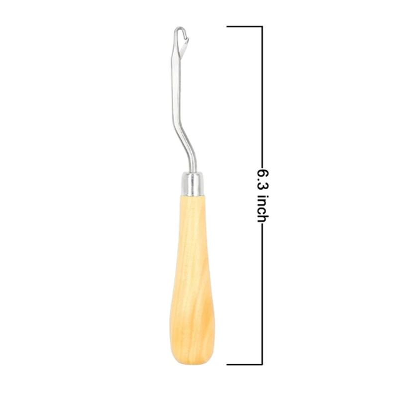 

1 шт., вязальная машинка с деревянной ручкой