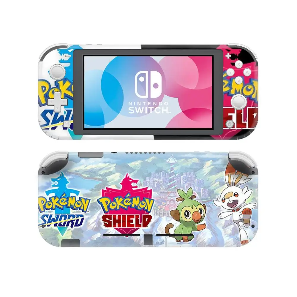 YSNSL0068 Покемон го Меч Щит кожи наклейка для nintendo Switch Lite консоль протектор мини nintendo Switch Lite стикер кожи - Цвет: YSNSL0068
