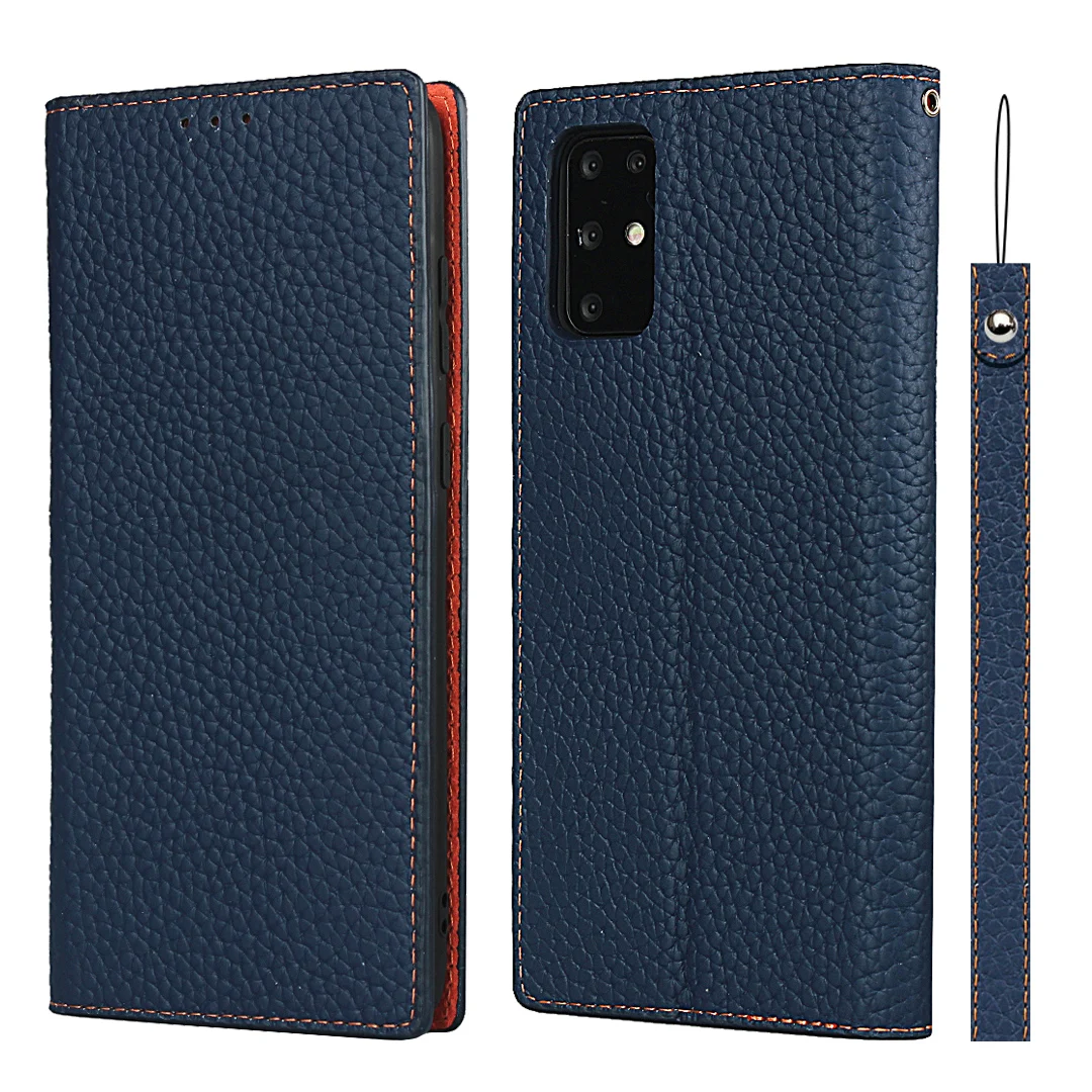 Роскошный чехол-кошелек для Samsung Galaxy S20 Plus Ultra чехол-книжка из натуральной кожи