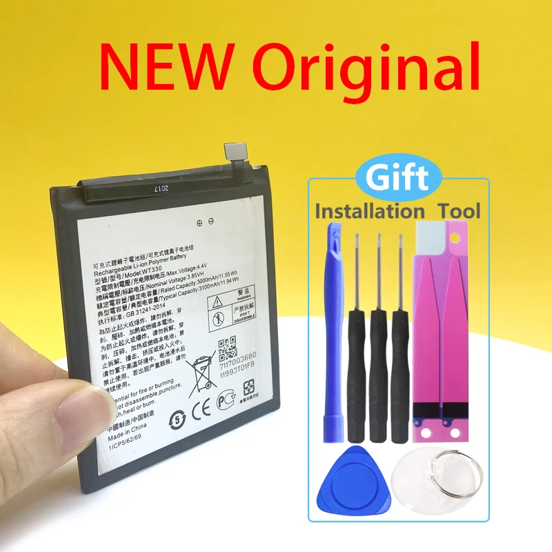 Новый оригинальный 3100 мА/ч WT330 Батарея для Nokia 4 2 TA 1184 1133 1149 1150 1157Phone + номер
