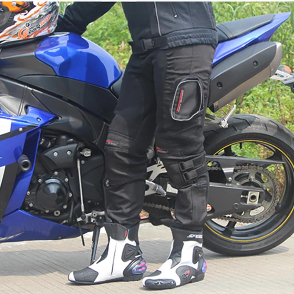 Мотоциклетные ботинки PRO BIKER SPEED защитное снаряжение для скоростных гонок черные