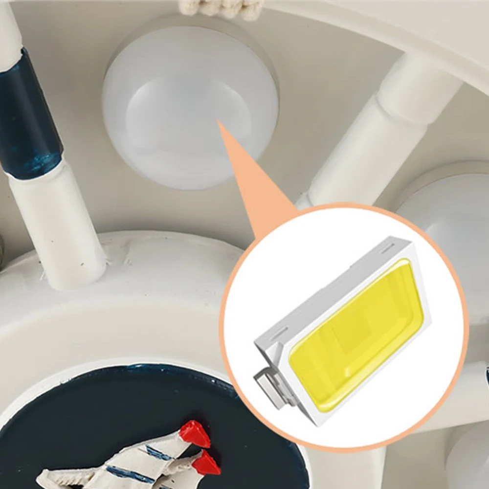 Творческий вентилятор с лампой дистанционный пульт светильник для спальня