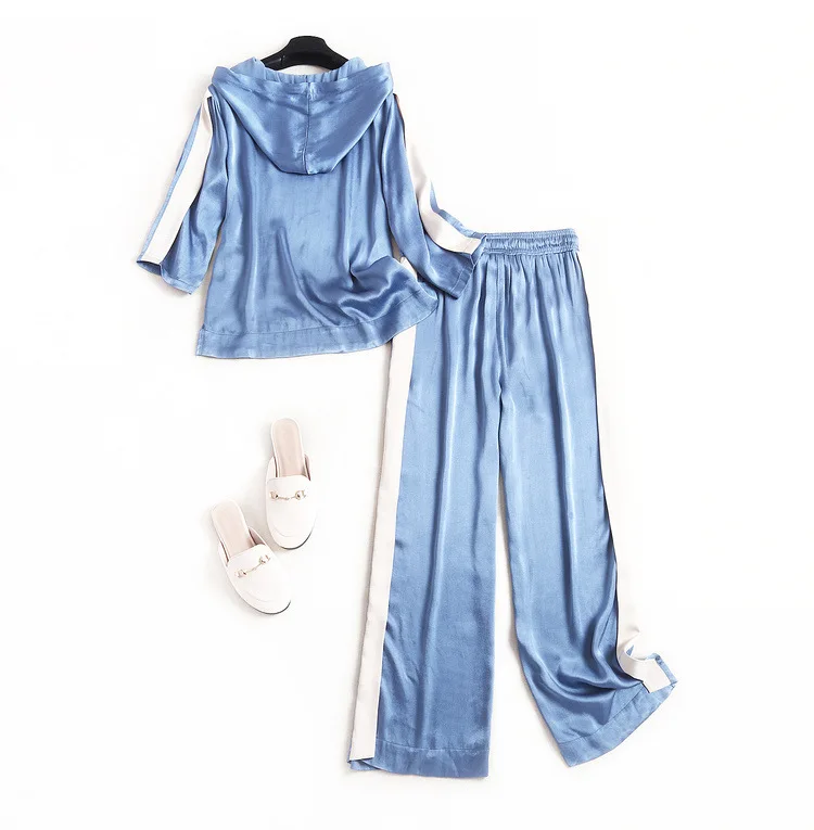 Женский Повседневный костюм из двух предметов спортивный с толстовкой капюшоном