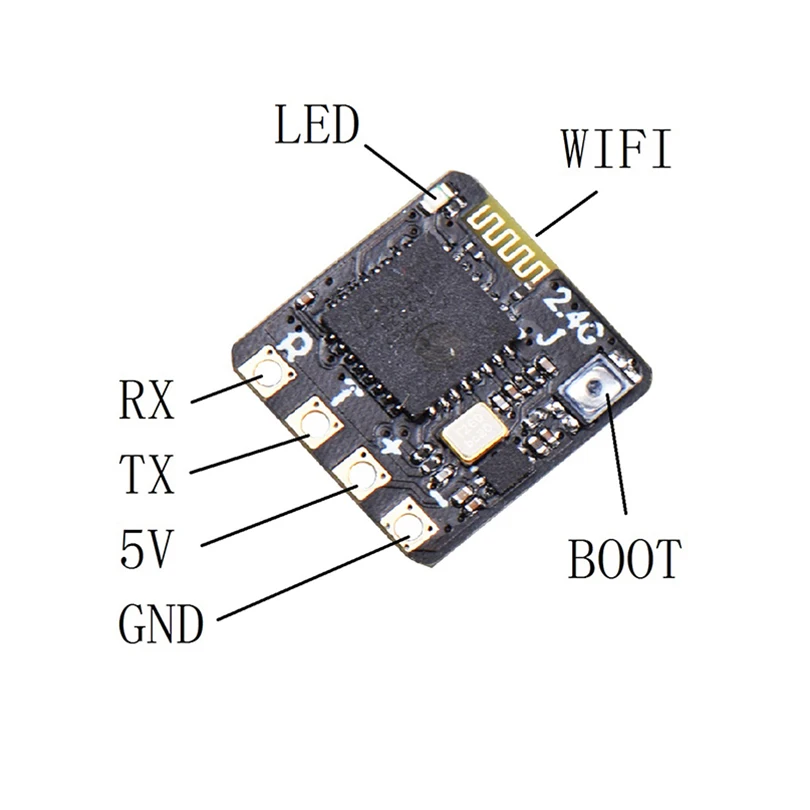 

2.4G ExpressLRS EP24S SP24S ELRS Radio Nano Long Range Receiver for RC FPV Racing Freestyle Long Range Drones DIY Parts LR4 LR5
