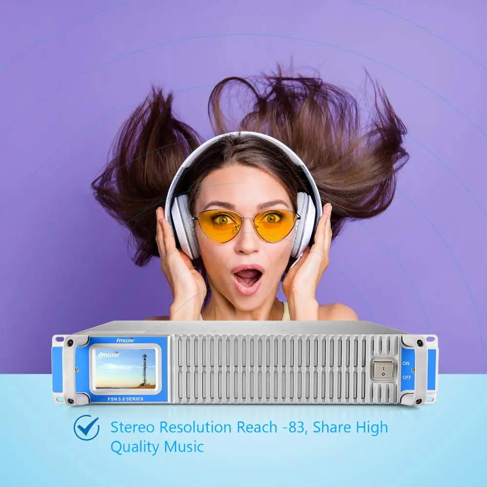 300w 2u fsn-300 профессиональные fm радиопередача 87.5-108 мгц передатчик