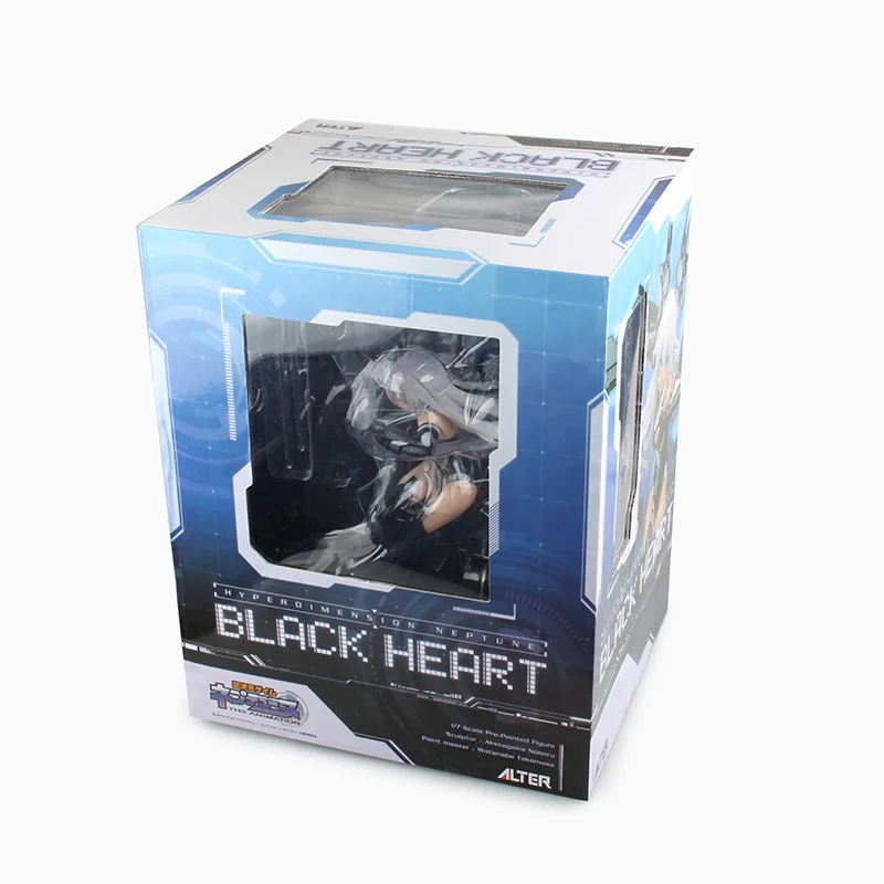 11 ''аниме Hyperdimension Neptunia Choujigen игра Neptune Noire черное сердце 1/7 весы ПВХ фигурка Коллекция Модель игрушки новинка