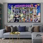 Роскошные картины Disney с изображением замка Микки, искусство на стену, картина для гостиной, украшение для дома, лучший подарок