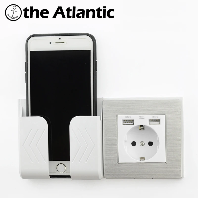 DE / EU FR стандартная розетка Бытовая настенная с двойным usb портом для зарядки