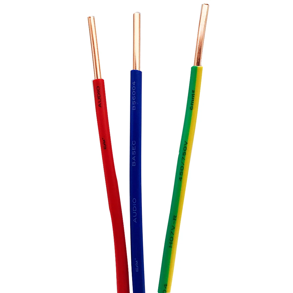 4 мм2/6 мм2 квадратный Восстанавливающий живой звук проводной провод Destiny CM аудио