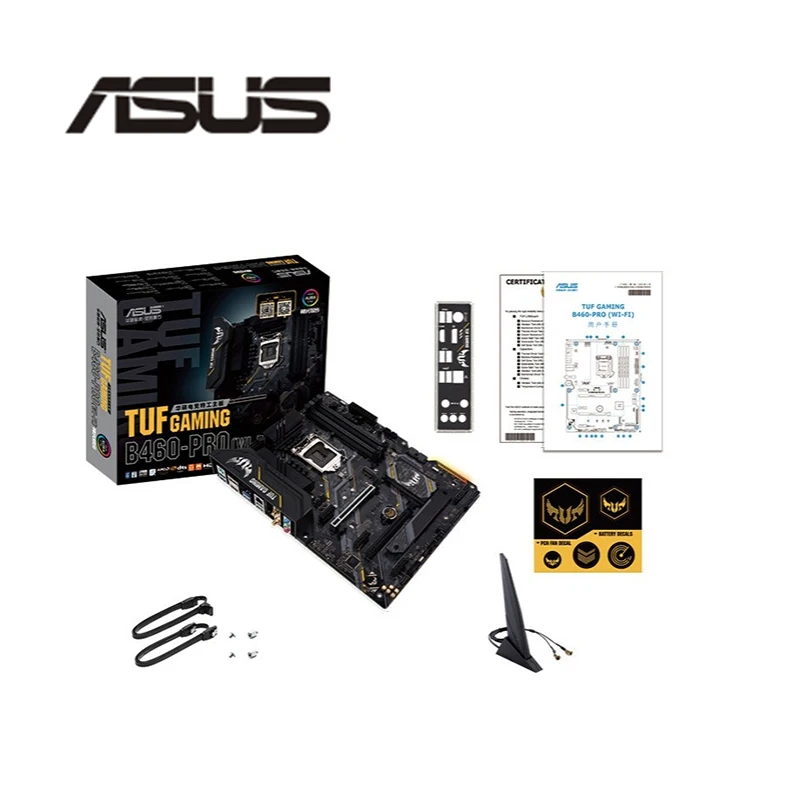 Новая материнская плата для Asus TUF GAMING B460-PRO (Wi-Fi) оригинальная десктопная