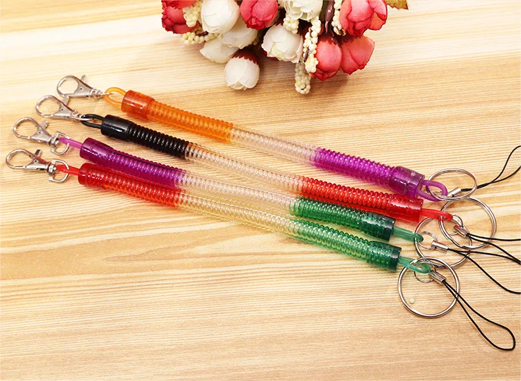 Новый ZUCZUG выдвижной пластиковый пружинный канат шнурки Мобильный телефон ремни