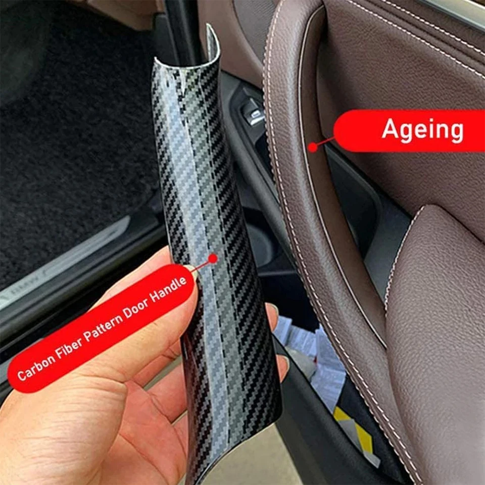 

Interior Door Handles For BMW F15 X5 14-18 F16 X6 14-19 3pcs Auto Accessories Car Armrest Handle Inner Panel Pull Trim Covers