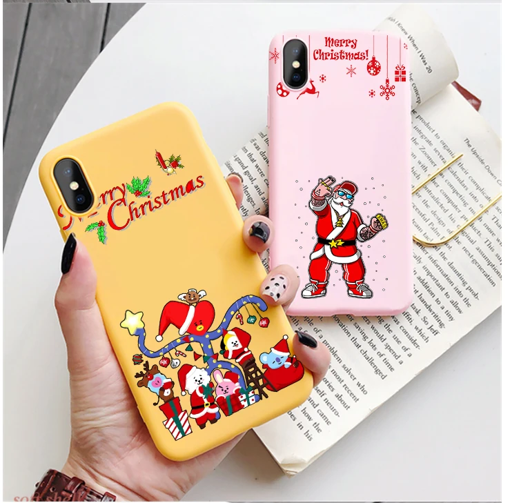 Чехол для телефона с рисунком Санта Клауса|Бамперы| |