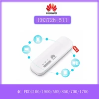unlocked huawei e8372h 511 gift antenna 4g 3g usb wifi modem 4g car wifi stick 4g fdd21001900aws8507001700