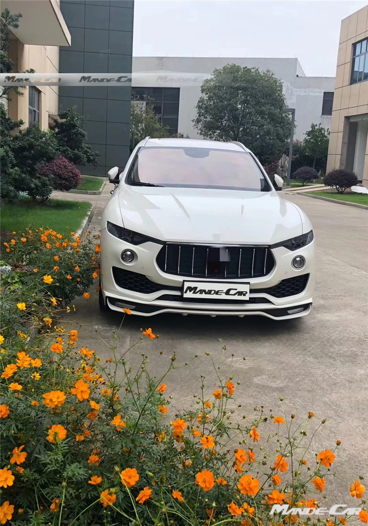 

RE Style Car Front Bumper Lip Spoiler Diffuser Front Lip For Maserati Levante