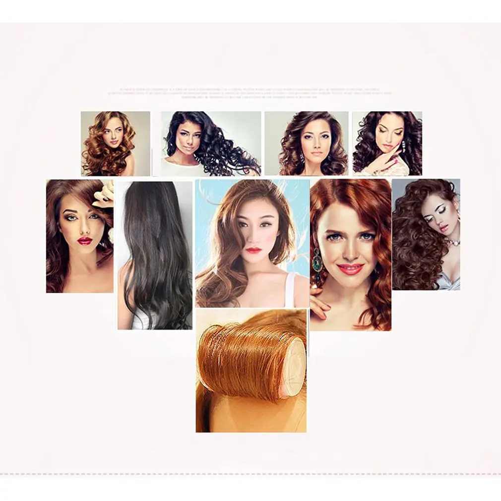 Пластиковые бигуди для волос ролик макияжа сделай сам укладки роликовые женщин и