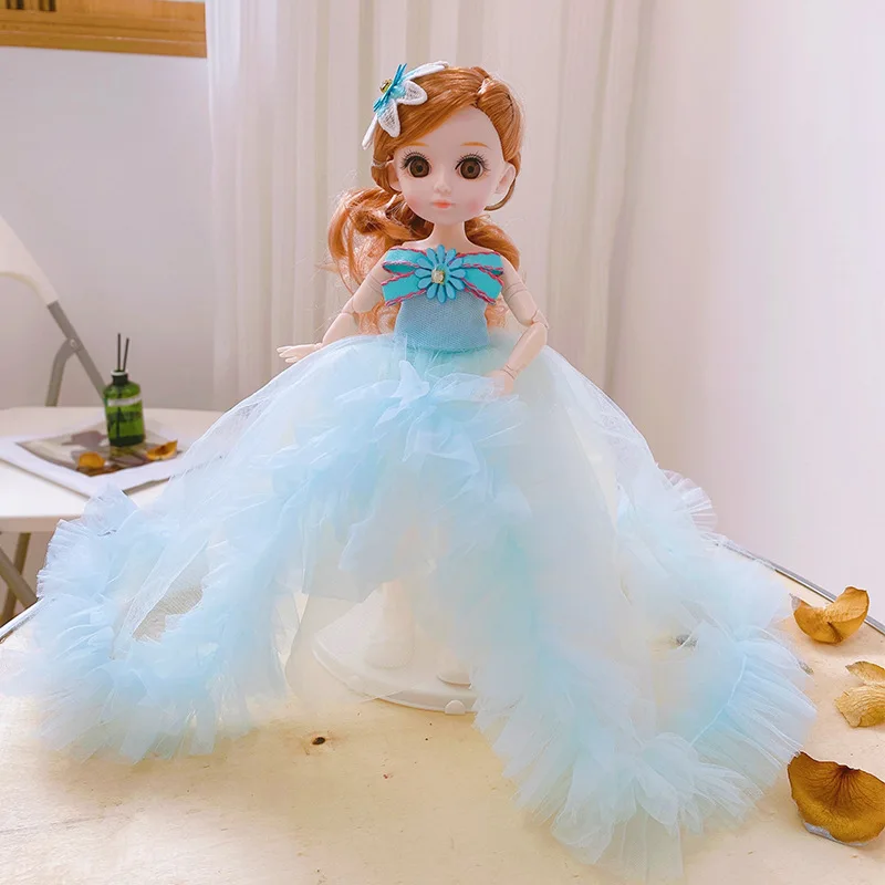 

30 см модные куклы игрушки для девочек 1/6 BJD куклы Тело Макияж 3D глаза красивая принцесса маленькая девочка куклы фотоаксессуары для девочек