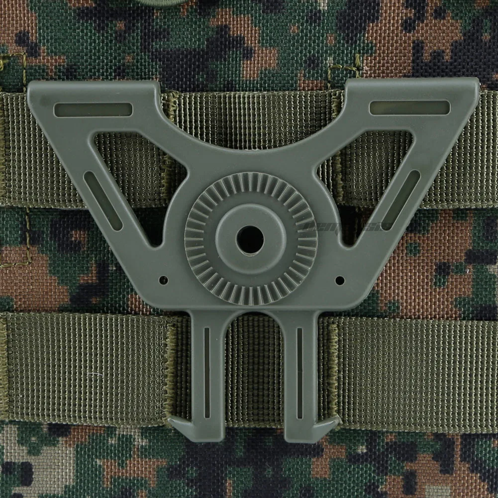 

Military Tactical Gun Holster Accessories Shooting Hunting Airsoft Paintball Cs Molle Holster Adapter for Combat Army Wargame