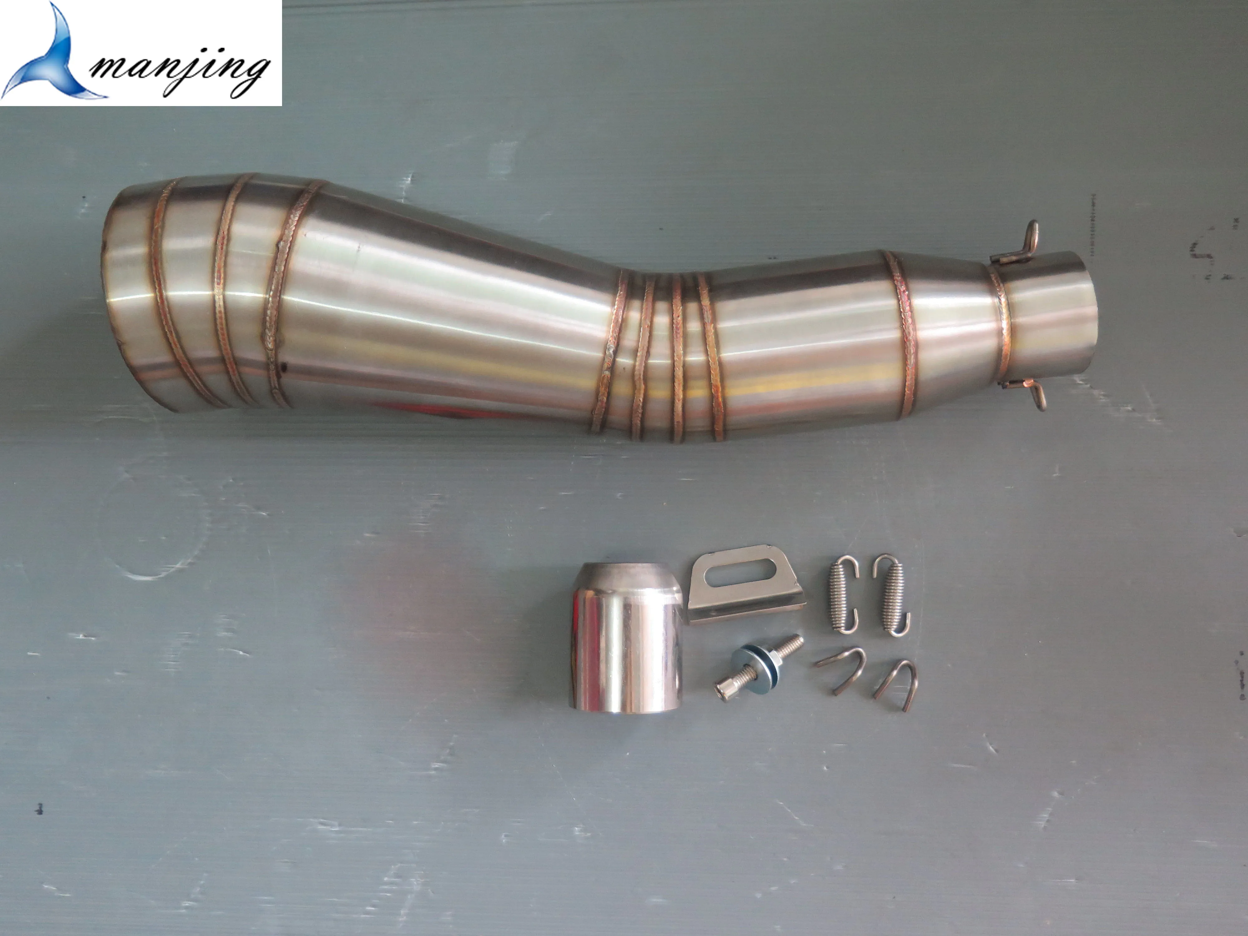 Универсальный глушитель для выхлопной трубы мотоцикла диаметр входа 36-50 мм с