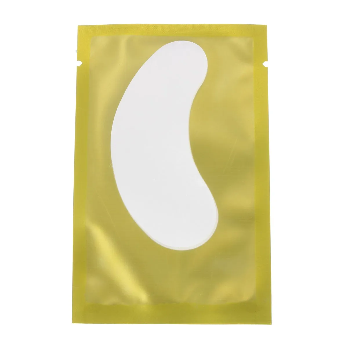 50 пар/упак. Золотой ненатуральные искусственные бумажные накладки для