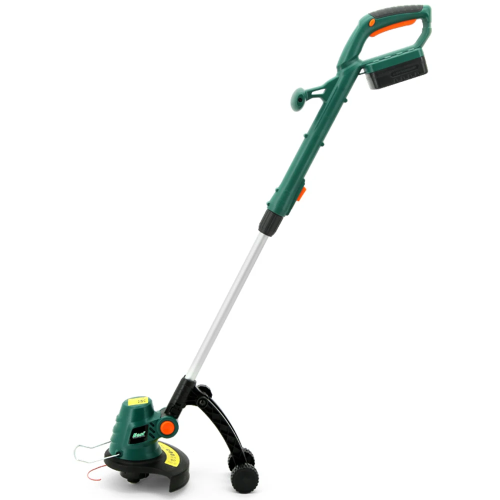 18 в литий ионный аккумуляторный триммер газонокосилка регулирующимися ручками