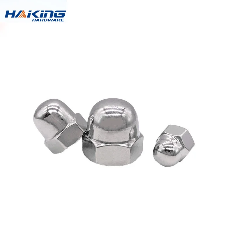 Гайка с шестигранным колпачком для шурупов и болтов из нержавеющей стали |