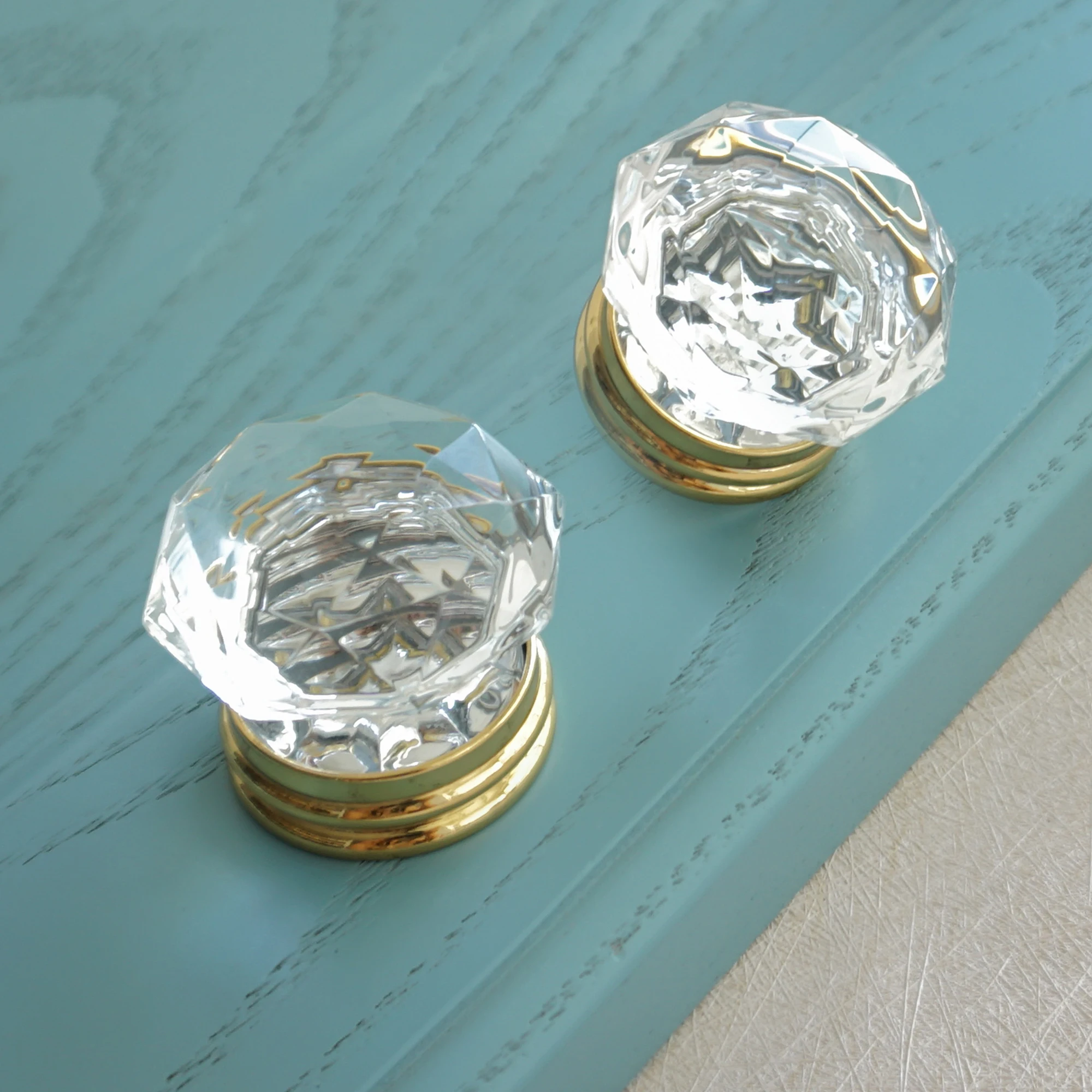 Ручки из хрустального стекла диаметром 1 37 дюйма для шкафа ящика металлическая