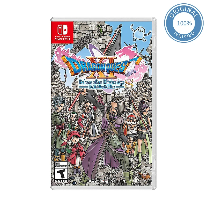 

Nintendo Switch Game Deals- Dragon Quest XI / 11 S: Echoes of an Elusive Age Definitive Edition - games Cartridge Physical Card