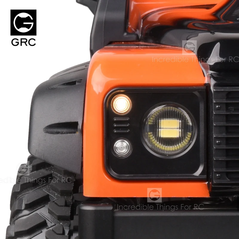 Беспроводной 4-канальный SMD-светильник ярсветильник свет набор для 1/10 RC Crawler Car Traxas
