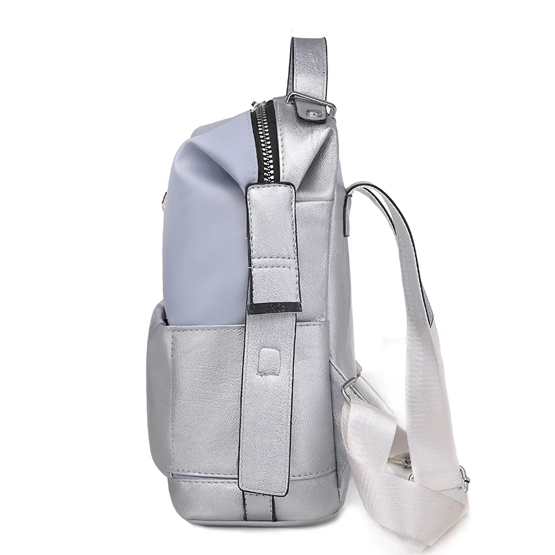 2019 Новый Модный женский рюкзак простой и тонкий для женщин мягкие удобные