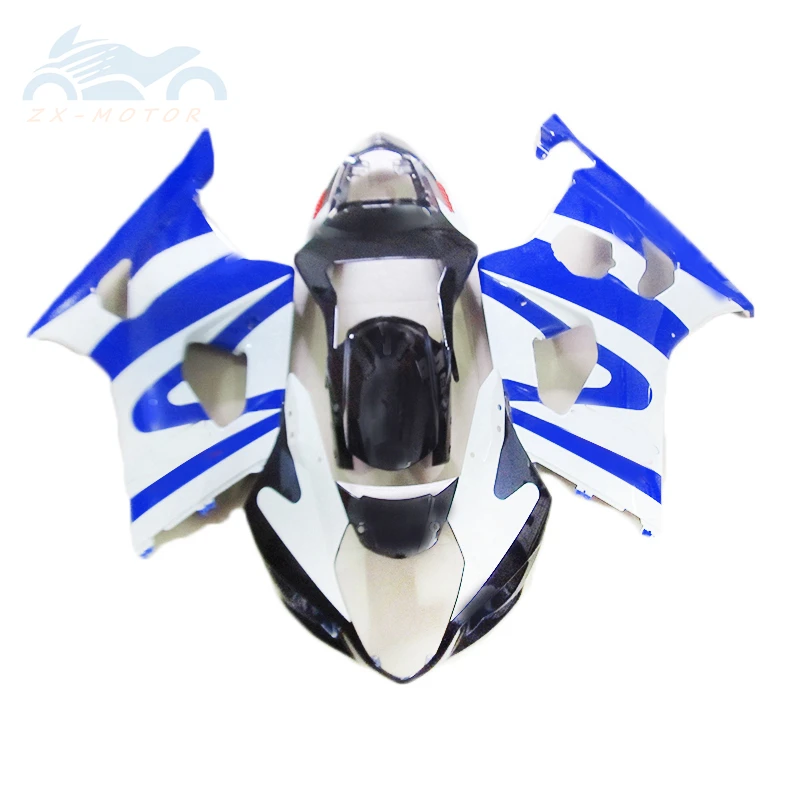

Bright Blue White Black Injection Mold fairing kits For Suzuki GSXR1000 2003 2004 Motorcycle Fairings GSXR 1000 K3 03 04 CV08