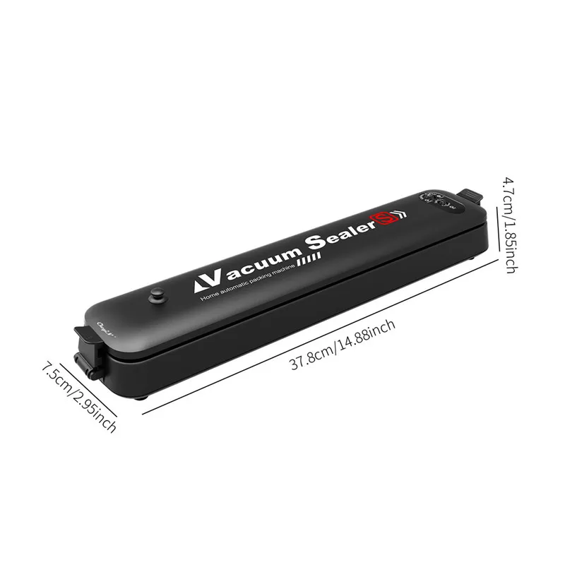 

Household Vacuum Food Sealer Air Pump Extractor Vacuum Sealing Packaging Vacuum Food Packer With 15Pcs Bags Food Saver Machine