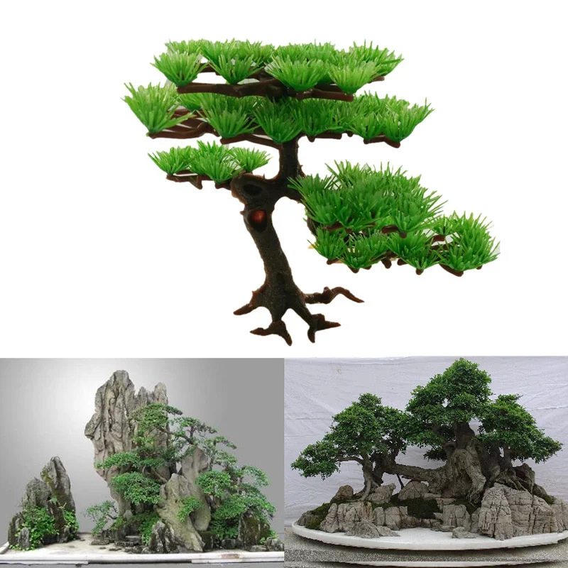 

Aquarium Scenery Decoration Simulation Pine Tree Crafts Ornaments Fish Tank Decorative Landscaping Water Ornamental Accessories