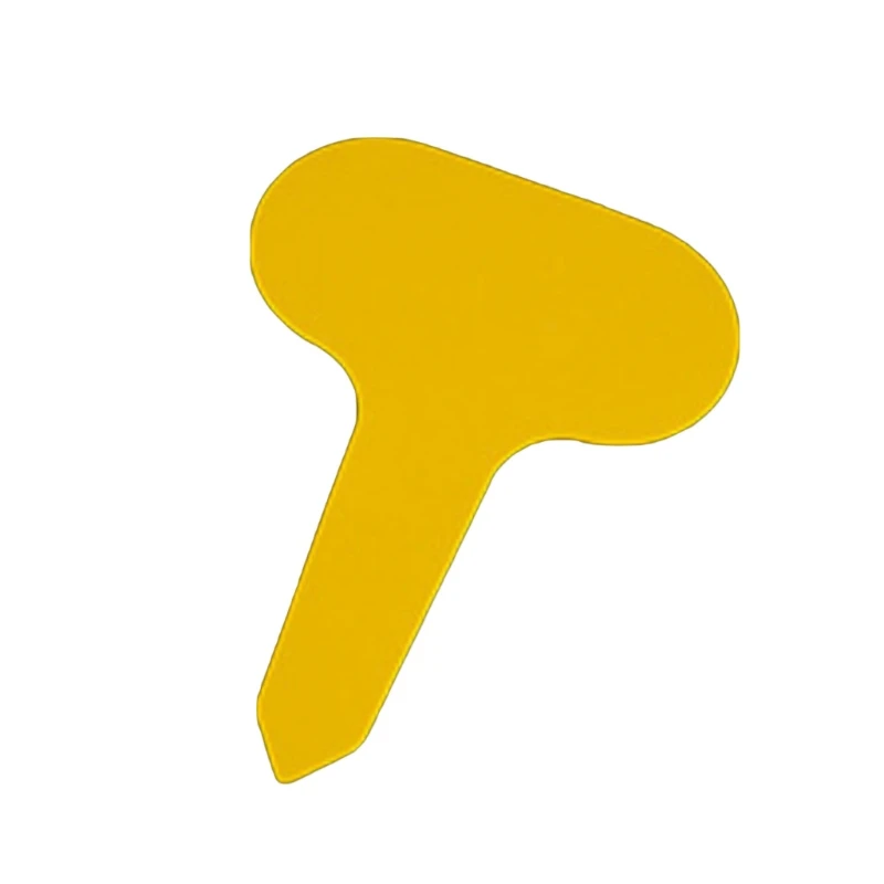 

MXLB 100pcs T-Type Plant Labels Plastic Plant Tags Nursery Garden Bonsai Marker Stake