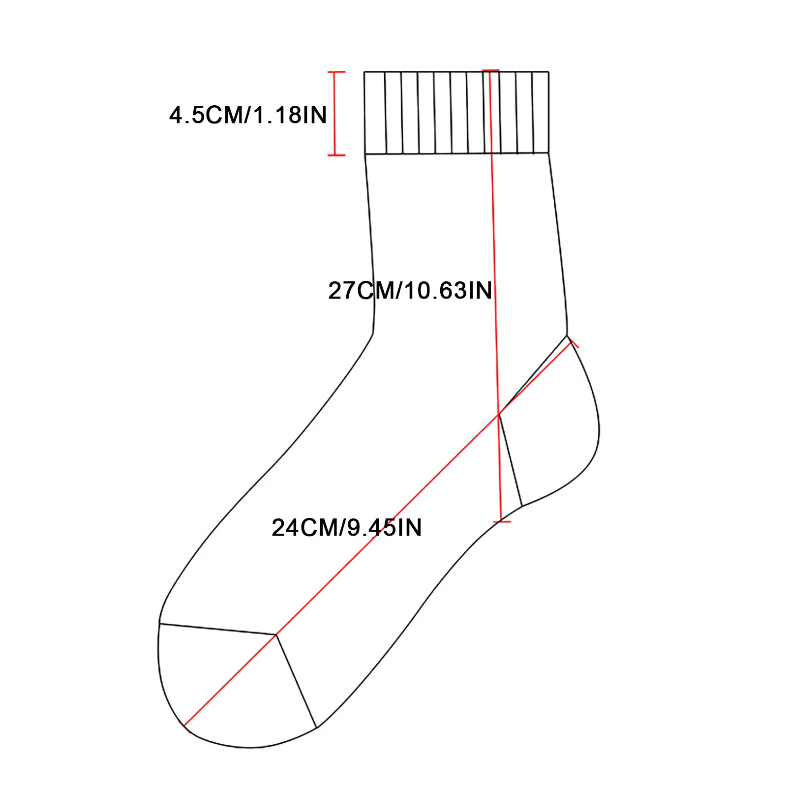 

Sagace Women Winter Socks Unisex Fashion Trend Tube Socks Fashion Comfortable Breathable And Sweat-absorbing Socks