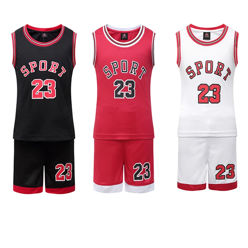 

Sport Jerseys Basketball Uniform Student Football Tracksuit 2pcs Set Personalized Customization Soccer Clothes Suits Boys Girls