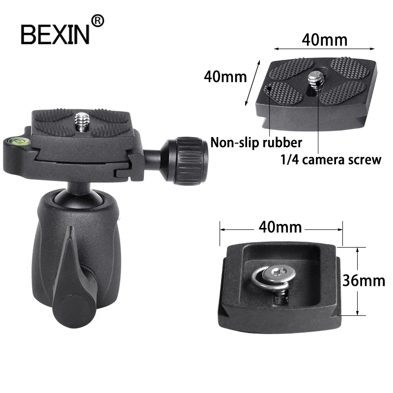 Мини штатив BEXIN для панорамной фотосъемки монопод с шаровым креплением цифровых