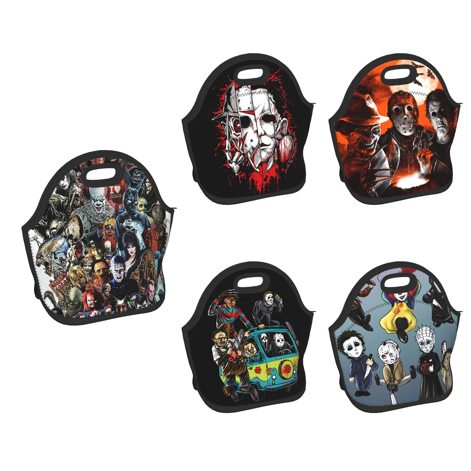 

Коллекция персонажей из фильма «Хэллоуин»