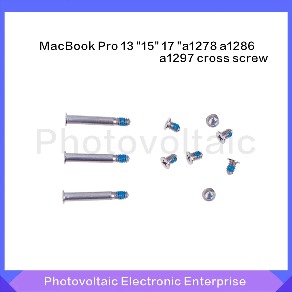 Screw с инструментами для MacBook Pro 13 &quot15&quot 17 &quotзадняя крышка винт Macbook A1278 A1286 A1297