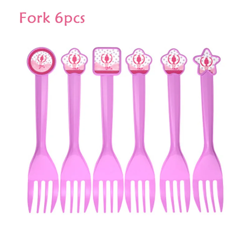 31 шт./компл. балетные костюмы для девочек тема одноразовая посуда украшение на