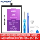 Аккумулятор NOHON BM46 BM47 BM3B BN40 BN41 BN45 BN43 BN30 BN4A для Xiaomi Redmi 3 3S 4 4X Pro 6 5 Plus Note 2 3 4 5 7 Pro 4X Bateria