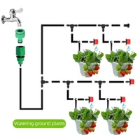 water drip irrigation system 50m diy self automatic garden watering system plant watering kit irrigation drippers mist set