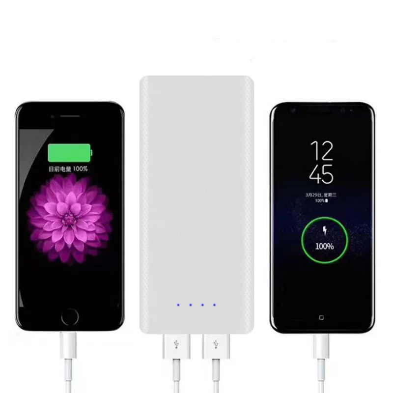 new 818650 battery holder dual usb power bank battery box mobile phone charger diy shell case charging storage case for xiaomi free global shipping