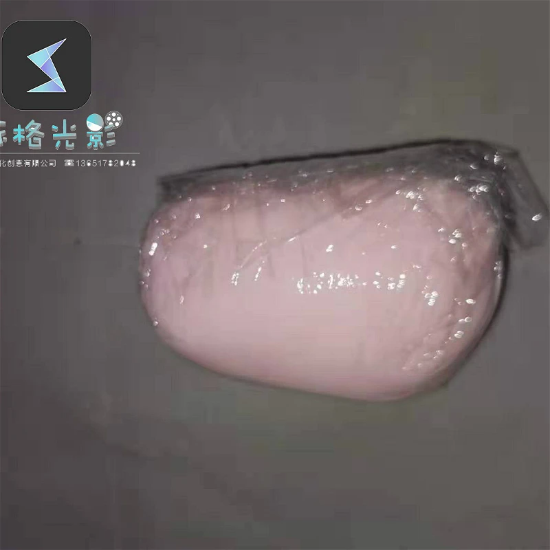 Кристальная полимерная глина прозрачная цветная мясистый полупрозрачный