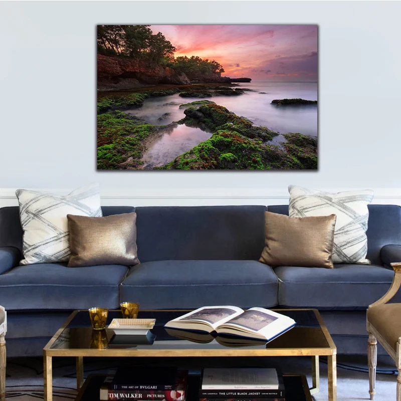 DIY картинки для раскраски по номерам с водопадом пейзаж Картина Рисунок Рельеф