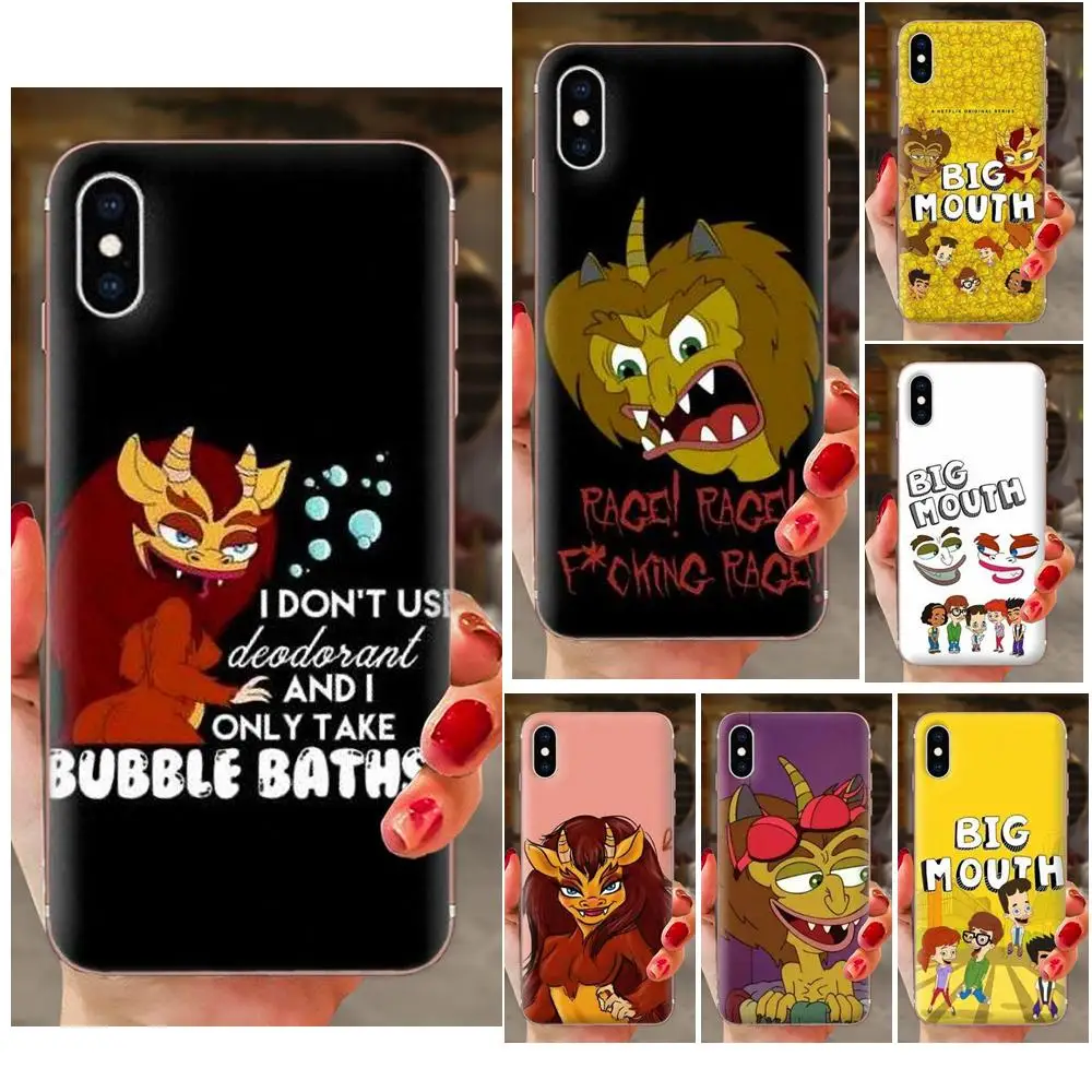 Для Huawei Mate 9 10 20 P P8 P9 P10 P20 P30 P40 Lite Pro Smart 2017 TPU Mobile Big Mouth|Бамперы| |