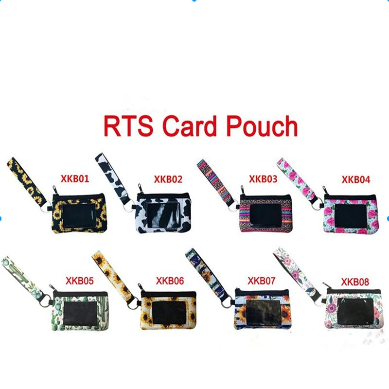 Новое поступление 8 видов стилей неопреновый Карманный Брелок для карт мини