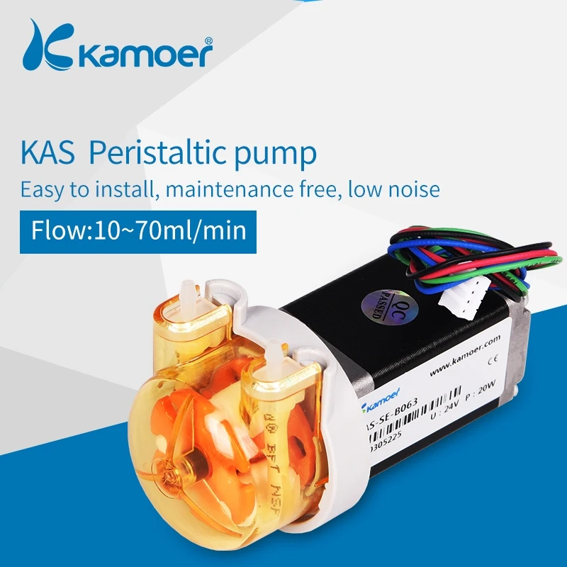 Kamoer марки KAS перистальтический насос 12 V/24 V Водяной для перекачки жидкостей с