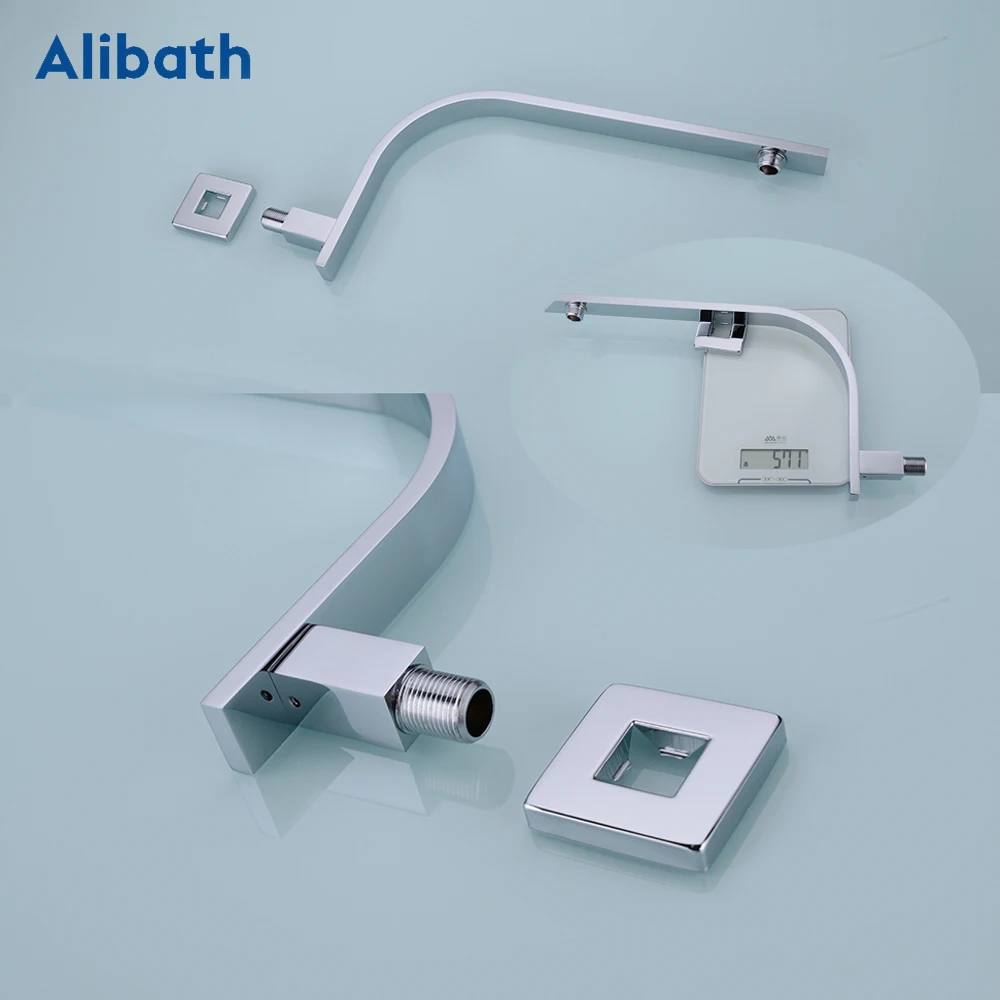 Bathroom Wall Mounted 8&quot10&quot12&quot Rain Shower Head Valve Mixer Tap Hand Spray Rainfall Faucet Set. | Обустройство дома