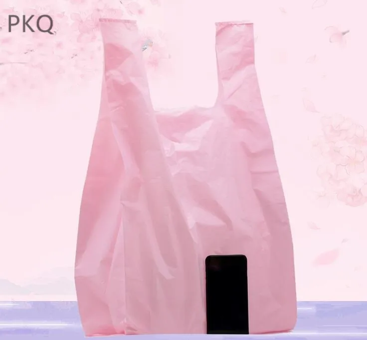 20 шт. Большая пластиковая сумка для покупок с ручкой|Подарочные сумки и упаковка|